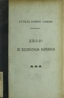 Saggi di economia Agraria