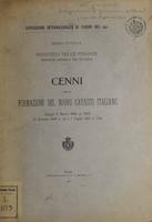 Cenni sulla formazione del nuovo catasto italiano, Legge 1 marzo 1886, n 3682, 21 gennaio 1897, n 23, e 7 luglio 1901, n 321