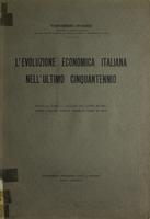L'evoluzione economica italiana nell'ultimo cinquantennio