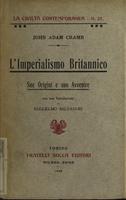 L'imperialismo britannico : sue origini e suo avvenire