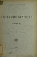 Tasse per le concessioni governative e per gli atti e provvedimenti amministrativi (Massimario Generale Vol. 4)