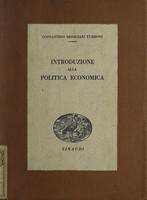 Introduzione alla politica economica