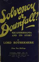 Solvency or downfall? : Squandermania and its story