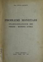 Problemi monetari