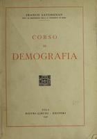 Corso di demografia