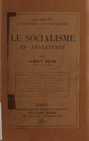 Le socialisme en Angleterre