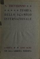 Teoria dello scambio internazionale