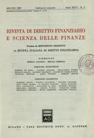 Rivista di diritto finanziario e scienza delle finanze. 1987, Anno 46, giugno, n.2