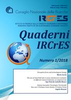 Quaderni Ircres numero 1/2018