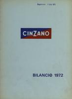 CINZANO 1972 – esercizio 51