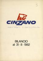 CINZANO 1982 – esercizio 61