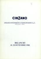 CINZANO 1988 – esercizio 67