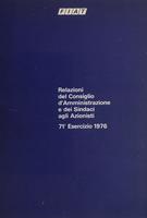 FIAT 1976 - 71° esercizio - Assemblea ordinaria degli azionisti. 29 Aprile 1977