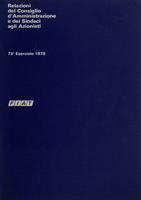 FIAT 1978 – 73° esercizio – Assemblea ordinaria degli azionisti. 18 Giugno 1979