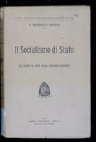 Il socialismo di Stato dal punto di vista della filosofia giuridica