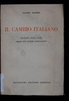 Il cambio italiano : indagine sulle cause delle ultime oscillazioni