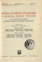 Rivista di diritto finanziario e scienza delle finanze. 1991, Anno 50, giugno, n.2