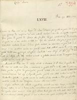 Lettera di Felice Fontana a Leopoldo Marcantonio Caldani, 30 ottobre 1758