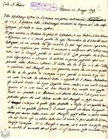 Lettere di Felice Fontana a Leopoldo Marcantonio Caldani, estate 1767