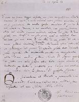 Lettera di Felice Fontana a Leopoldo Marcantonio Caldani, 28 aprile 1767