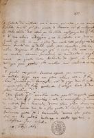 Lettera di Felice Fontana a Leopoldo Marcantonio Caldani, 14 febbraio 1767