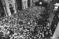 La chiesa di San Filippo gremita in occasione del concerto dell'Orchestra Filarmonica Janacek di Ostrava e del Coro Filarmonico di Praga