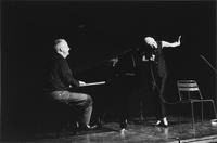 Il pianista Louis Andriessen e la cantante Greetje Bijma