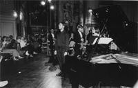 Il pianista Daniele Pollini e l'Orchestra Sinfonica Nazionale della Rai ringraziano il pubblico nella Chiesa di San Filippo