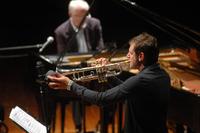 Fabrizio Bosso alla tromba durante il concerto "Jazz on a September's day"