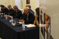 Il tavolo dei relatori della Conferenza stampa di presentazione MITO SettembreMusica 2009