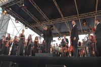 L' Orchestra Nazionale dei Conservatori di Musica diretta da Alberto Caprioli nei Giardini della Reggia di Venaria