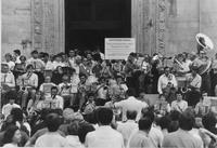 L'evento "Mille musicisti per la pace" in Piazza Duomo