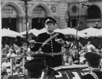 Grande parata di bande militari europee in Piazza San Carlo