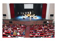 Gli Architorti e Drama Society escono di scena alla fine del concerto "Strings of Life"