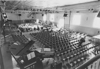 La BBC Symphony Orchestra diretta da Pierre Boulez durante le prove