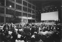 Rappresentazione di ''Cabiria'' con l'Orchestre National d'Ile de France diretta da Jacques Mercier presso il Lingotto