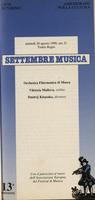 Libretto di sala - 1990 - Orchestra Filarmonica di Mosca