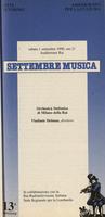 Libretto di sala - 1990 - Orchestra Sinfonica di Milano della RAI