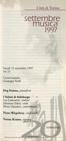 Libretto di sala - 1997 - I Solisti di Salisburgo
