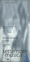 Libretto di sala - 1999 - Bayerisches Staatsorchester