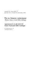 Libretto di sala - 2003 - Dei, re, demoni e principesse. Musica, danza e teatro della Cambogia