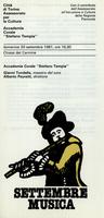 Libretto di sala - 1981 - Accademia Corale Stefano Tempia