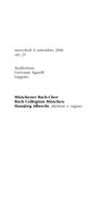 Libretto di sala - 2006 - Münchener Bach-Choir e Bach Collegium München