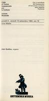 Libretto di sala - 1982 - Jean Guillou (9-10 settembre 1982)