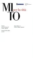 Libretto di sala - 2012 - Paul Jeffrey &amp; Fulvio Albano Quintet