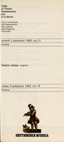 Libretto di sala - 1983 - Gaston Litaize (2-3 settembre)