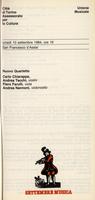 Libretto di sala - 1984 - Nuovo Quartetto