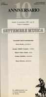 Libretto di sala - 1987 - Ensemble InterContemporain