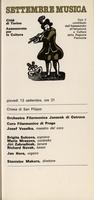Libretto di sala - 1979 - Orchestra Filarmonica Janacek di Ostrava e Coro Filarmonica di Praga