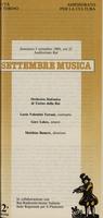 Libretto di sala - 1989 - Orchestra Sinfonica di Torino della RAI